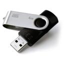GOODRAM GOODRAM memory USB UTS2 4GB USB 2.0 Black