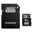 GOODRAM Micro SDHC 8GB Class 4 + Adapter