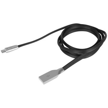 Natec Extreme Media cable microUSB  to USB (M), 1m, Black