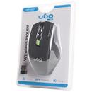 Natec UGO wireless,Optic mouse MY-04 1800 DPI, Negru