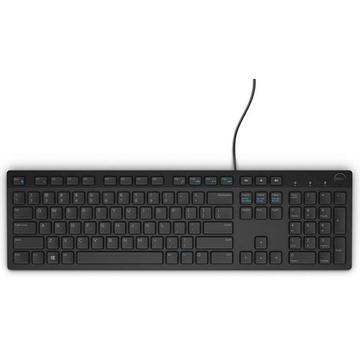 Tastatura Dell Keyboard Multimedia KB216, wired, US INT layout, USB conectivity ,Color: Black