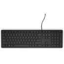 Dell Keyboard Multimedia KB216, wired, US INT layout, USB conectivity ,Color: Black