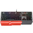 A4Tech Tastatură mecanică A4TECH BLOODY B975 RGB, Negru/Portocaliu, USB, Cu fir