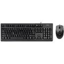 A4Tech Keyboard+mouse A4-Tech KR-85550, Kit tastatura+mouse, Negru, USB cu fir