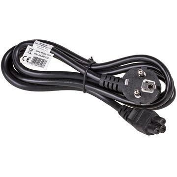 Akyga Power Cord AK-NB-01C for notebooks VDE IEC C5 250V/50Hz 1,5m
