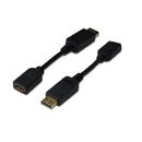 Assmann ASSMANN Displayport 1.1a Adapter Cable DP M (plug)/HDMI A F(jack) 0,15m black