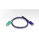 Aten ATEN Cablu prelungire KVM (HD15-SVGA, USB, USB) - 3m