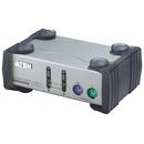 Aten ATEN CS82A 2-Port PS/2 KVM Switch, 2x PS/2 Cables, 1 Front console, Non-powered