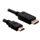 Delock Delock cable Displayport (M) -> HDMI (M) 2m gold