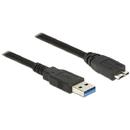 Delock Delock Cable USB 3.0 Type-A male > USB 3.0 Type Micro-B male 0.5m black