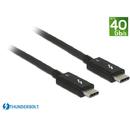 Delock Delock Thunderbolt 3 (40 Gb/s) USB-C cable male > male passive 0.5m 5A black