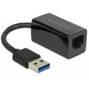 Delock Delock Adaptor USB 3.1 Gen 1 cu conector tată USB Tip-A > LAN Gigabit