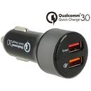 Delock Delock Car charger 2 x USB Type-A with Qualcomm Quick Charge 3.0
