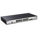 D-Link D-Link 24-port 10/100/1000 Layer2 Stackable Gigabit Switch 4-port Combo SFP