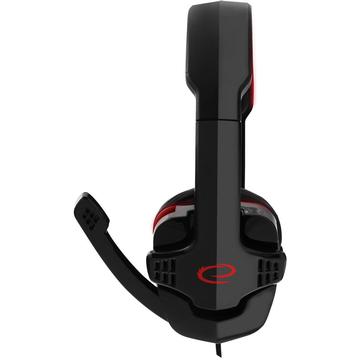 Casti ESPERANZA EGH310R RAVEN - căști cu microfon