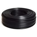 Gembird Gembird flat telephone cable stranded wire 100m, black