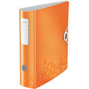 Leitz Biblioraft LEITZ Active Wow 180, A4, 75 mm, polyfoam - portocaliu metalizat
