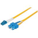 Intellinet Intellinet Fiber optic patch cable LC-SC duplex 2m 9/125 OS2 singlemode