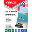 Office Products Folie pentru laminare, A6 125 microni 100buc/top Office Products