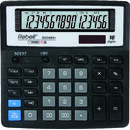 Rebell Calculator de birou, 16 digits, 156 x 156 x 30 mm, Rebell SDC 660+ - negru