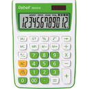 Rebell Calculator de birou, 12 digits, 145 x 104 x 26 mm, Rebell SDC 912 - alb/verde