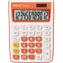 Rebell Calculator de birou, 12 digits, 145 x 104 x 26 mm, Rebell SDC 912 - alb/orange