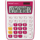 Rebell Calculator de birou, 12 digits, 145 x 104 x 26 mm, Rebell SDC 912 - alb/roz