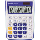 Rebell Calculator de birou, 12 digits, 145 x 104 x 26 mm, Rebell SDC 912 - alb/violet
