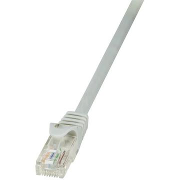LOGILINK -Cablu UTP, CAT 5e, 0,50m, gri (patchcord)