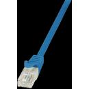 LogiLink LOGILINK - Cablu Patchcord CAT 5e UTP 0,25m albastru