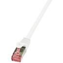 LogiLink LOGILINK - Patchcord Cablu Cat.6 S/FTP PIMF PrimeLine 30m, alb