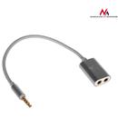 MACLEAN Maclean MCTV-580 Adapter cable 3,5mm Headphones and microphone