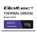 QOLTEC Qoltec pasta termica 1.42 W/m-K | 30g | White