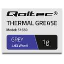 QOLTEC Qoltec pasta termica 4.63W/m-K | 1g | grey