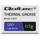 QOLTEC Qoltec pasta termica 4.63W/m-K | 0,5g | grey