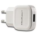 QOLTEC Qoltec AC adapter for Smartphone / Tablet | 12W | 5V | 2.4A | USB | white