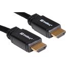 Cable Sandberg HDMI 2.0 19M-19M, 1m, Resolutions up to 4K, Dualview, True 21:9