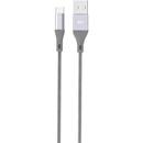 Silicon Power Silicon Power Cable microUSB - USB, Boost Link LK30AB Nylon, 1M, 2.4A, Gri