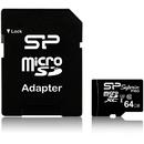 Silicon Power Silicon Power memory card Micro SDXC 64GB Class 3 Elite UHS-1 U3 +Adaptor