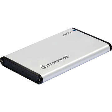 HDD Rack Transcend StoreJet 25S3 HDD Case 2.5'' USB 3.0 SILVER