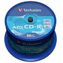Verbatim Verbatim CD-R [ cake box 50 | 700MB | 52x | Crystal | DataLife+ AZO ]
