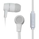 Vakoss VAKOSS Stereo Earphones Silicone with Microphone / Volume Control SK-214W white