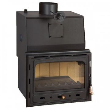 PRITY Semineu incorporabil dotat cu boiler si usa realimentare din fonta, CW28 33kW
