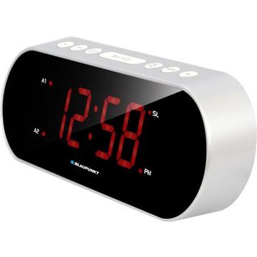 Blaupunkt Radio cu ceas CR6SL FM Dual Alarm Silver