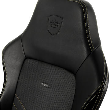 Scaun gaming NobleChairs HERO Black/ Gold
