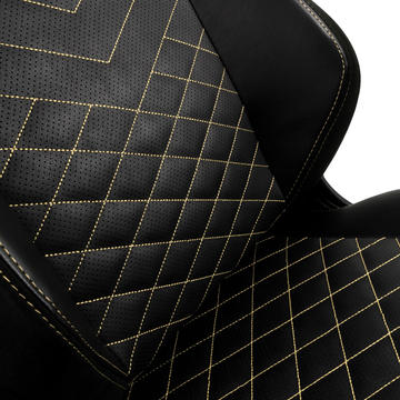 Scaun gaming NobleChairs HERO Black/ Gold