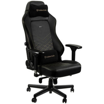 Scaun gaming NobleChairs HERO Black/ Gold