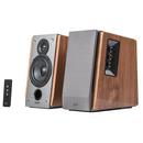 2.0, RMS:  60W (2 x 13W, 2 x 17W), telecomanda wireless, volum, bass, treble, dual RCA, brown