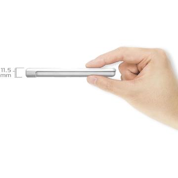 Hard disk extern Adata EHDD 2TB 2.5" USB 3.1 White Slim