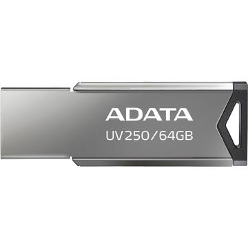 Memorie USB Adata 64GB USB 2.0 UV250 SILVER